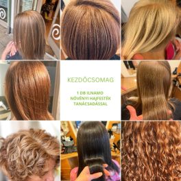Növényi hajfestő kezdőcsomag